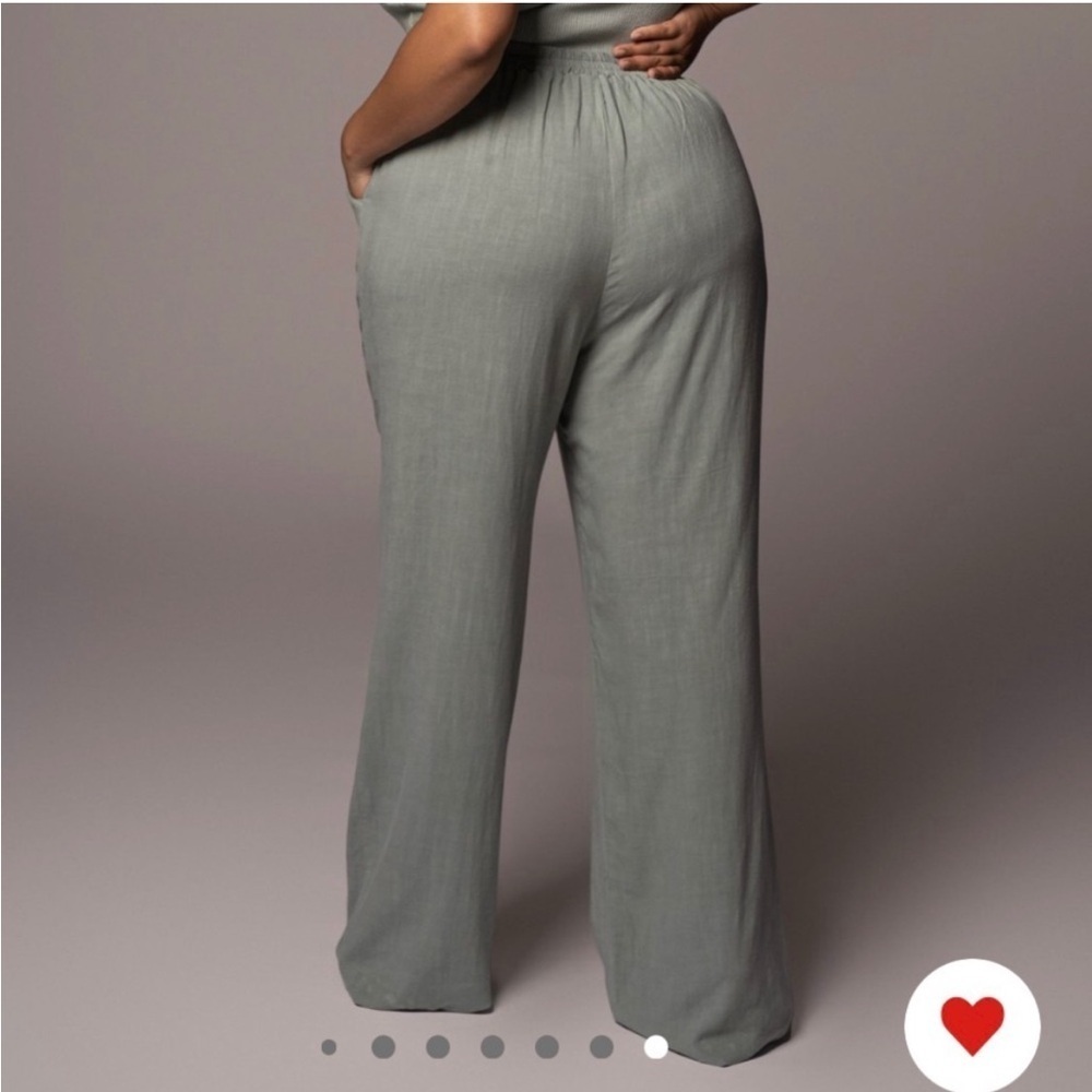 JLUXLABEL Sage Thea Linen Wide Leg Pants - Picture 5 of 16